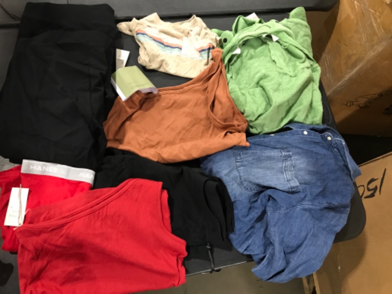 Photo 1 of Bundle of Miscellaneous  Clothes (Different Styles and Sizes)  