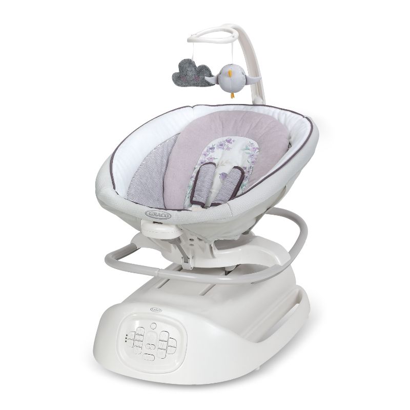 Photo 1 of Graco Sense2Soothe Baby Swing with Cry Detection Technology, Birdie (1850021)
