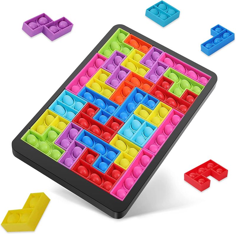 Photo 1 of Heisey Sensory Bubble Puzzle, Squeeze Squeeze Toys, Board Games for Stress Relief