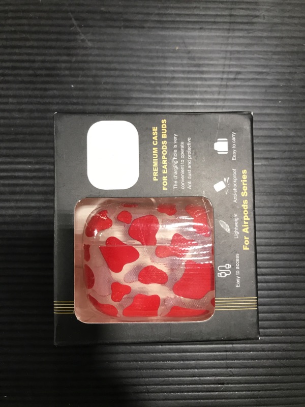 Photo 2 of AirPods Pro Case Cover - Valkit Cute Milk Cow Pattern