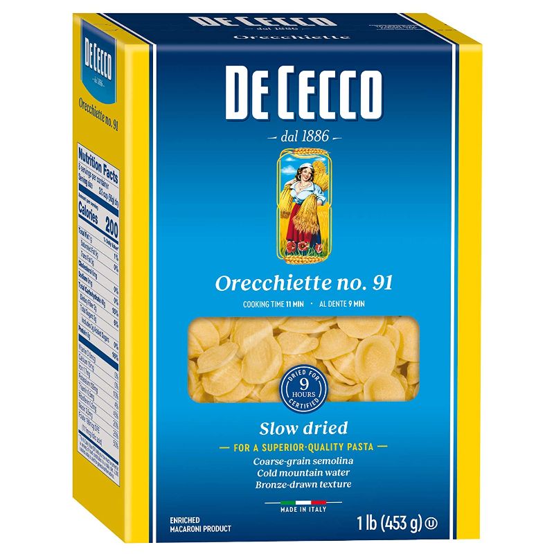 Photo 1 of [3 Pack] De Cecco Orecchiette No. 91 Pasta 16 Oz. Box
