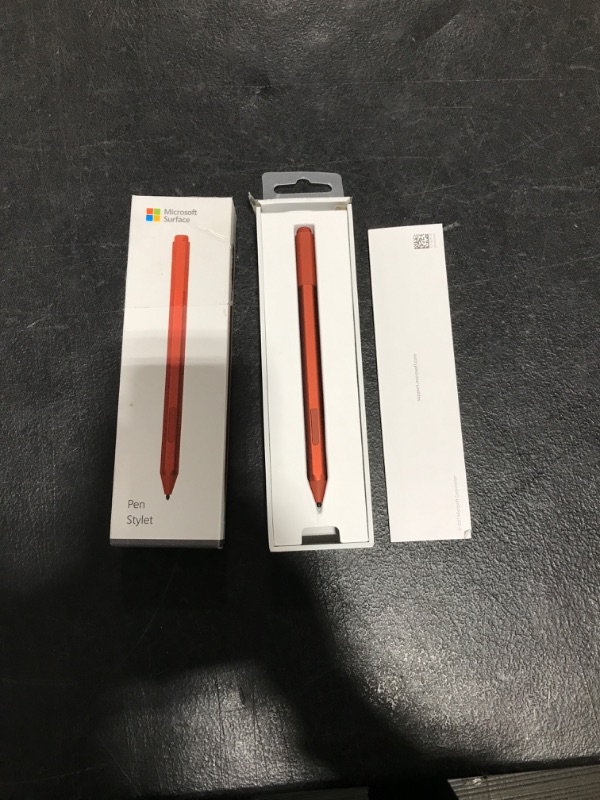 Photo 3 of Microsoft Surface Pen for Surface Pro 7 Pro 6 Surface Laptop 3 Surface Book 2 Laptop 2 Surface Go Studio 2 Pro 5 Pro 4 4096 Pressure Points Rubber Eraser.