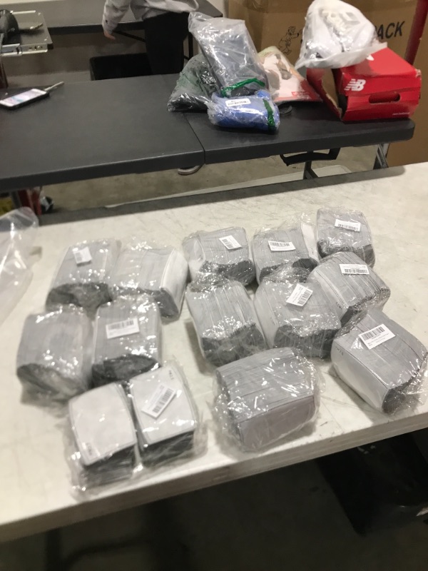 Photo 1 of 13 packs of 100pcs of PM 2.5 Activated Carbon Filters, Replaceable Anti Haze Filters?Meltblown Non-Woven Cloth (5 Layers) 