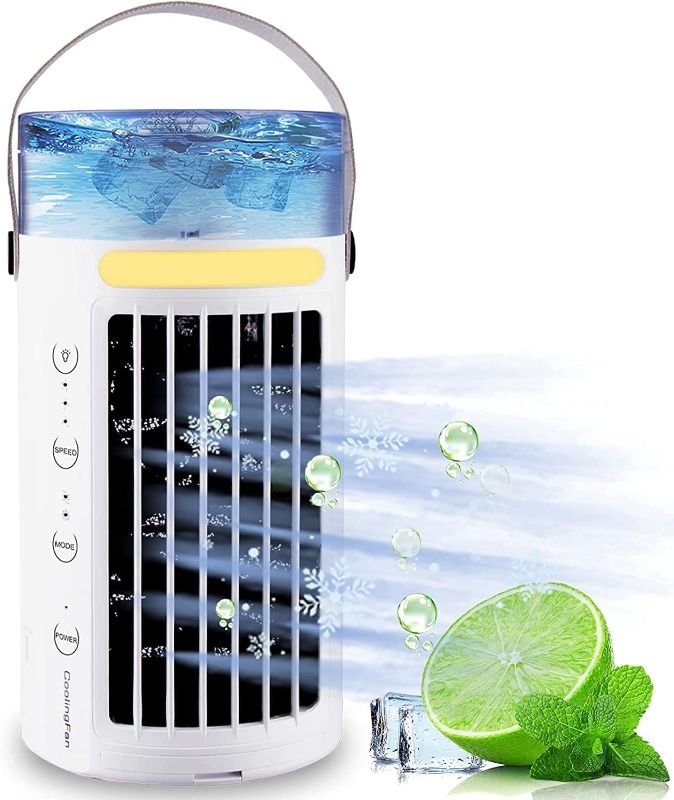 Photo 1 of Portable Air Conditioners cooler fan small personal air conditioner small portable ac air fan cooler water fan cooler personal
