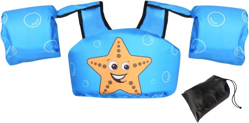 Photo 1 of JEVDES Swim Vest for Kids 30-50 Lbs - Toddler Swim Vest Boys and Girls Baby Children Sea Beach Pool
