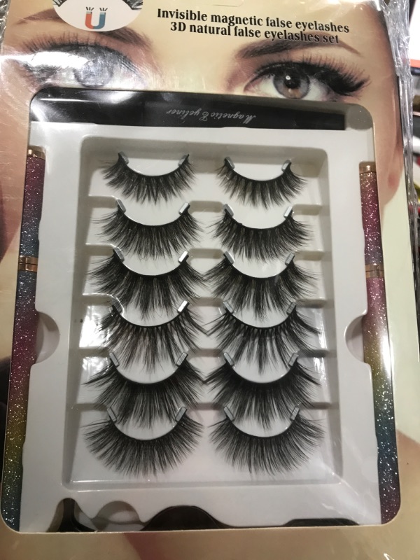 Photo 2 of 6 PACK MAGNETIC LASHES 