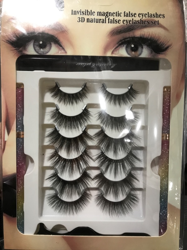 Photo 1 of 6 PACK MAGNETIC LASHES 