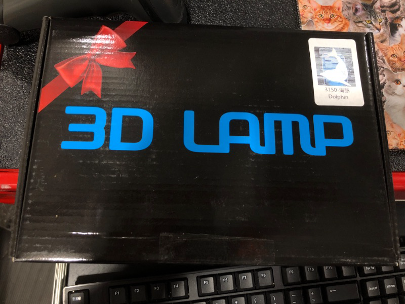 Photo 1 of 3D Lamp Dolphin 