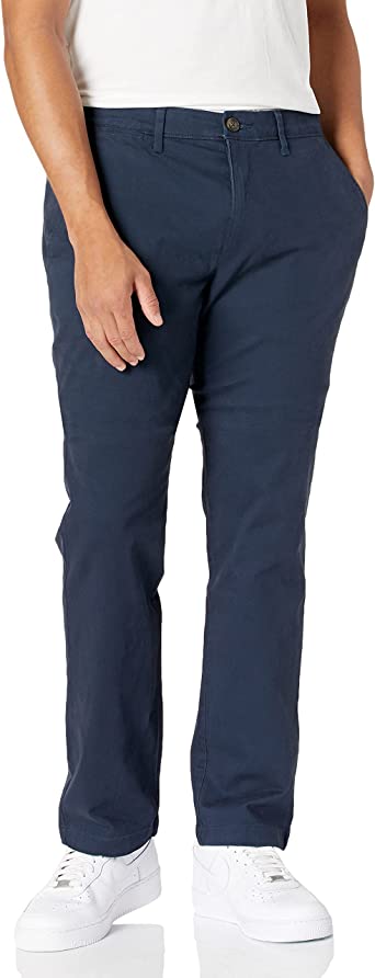 Photo 1 of Amazon Essentials Men's Athletic-Fit Casual Stretch Chino Pant (Size 28 x 30)