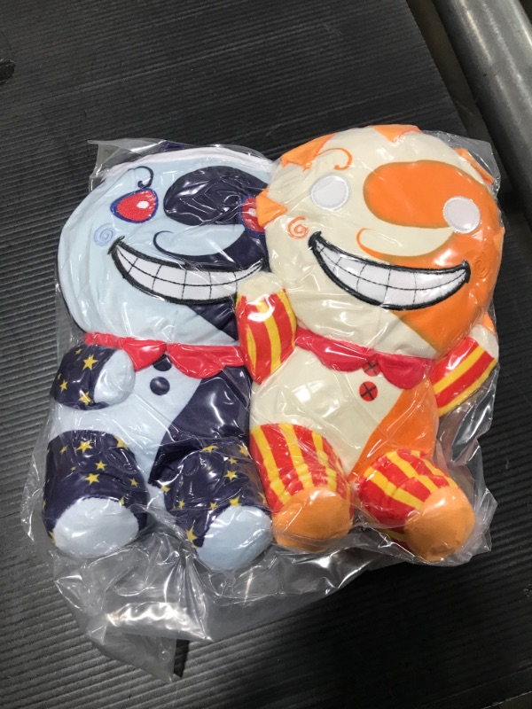 Photo 1 of 2pcs Sundrop and Moondrop Plush Toys 9.8 Inch, FNAF Plushies, Stuffed Animal for Security Fans

