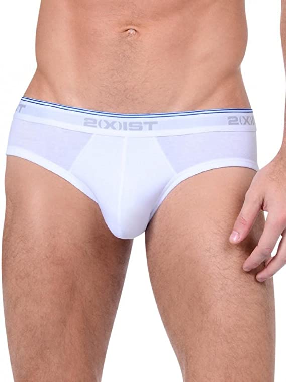 Photo 1 of 2(X)IST Men's Cotton Stretch No Show Brief 3-Pack (LARGE)
