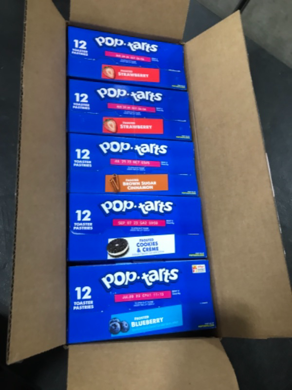 Photo 1 of 4pck Pop Tarts Toaster Pastries Variety Pack BB-07/23/23