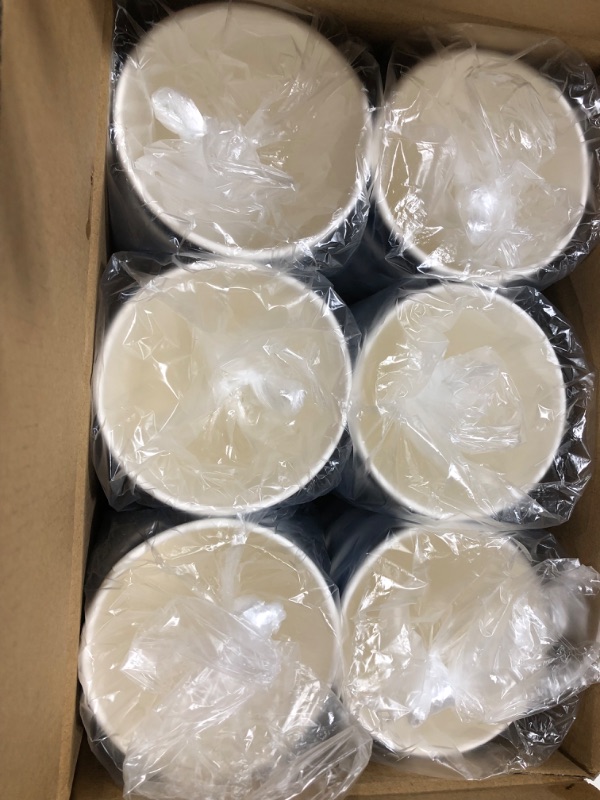 Photo 3 of 20oz Disposable Corrugated Paper Cups Set Of 60 