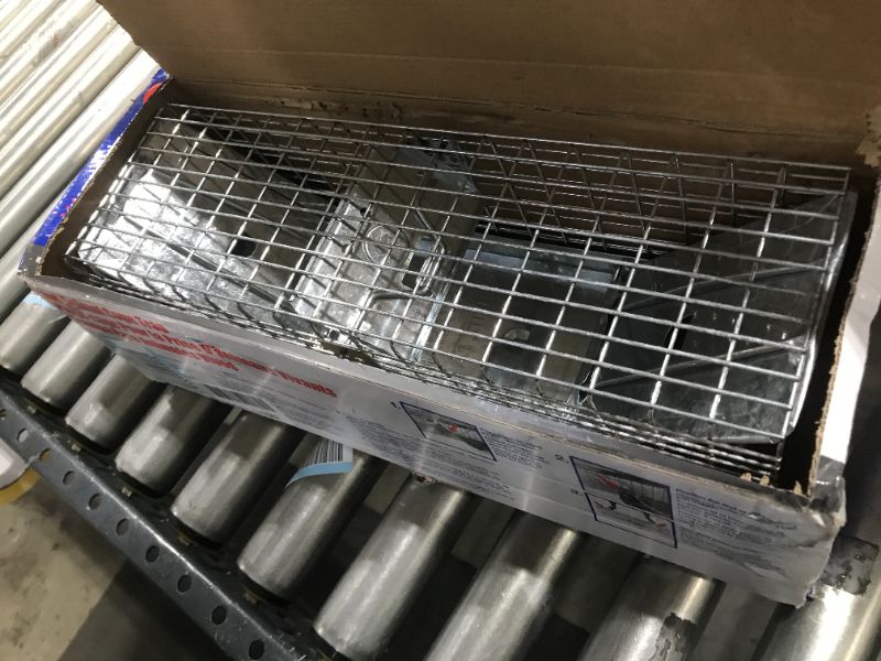 Photo 1 of Havahart 1025 Small 2-Door Humane Catch and Release Live Animal Trap for Squirrels, Chipmunks, Rats, Weasels, and Small Animals
