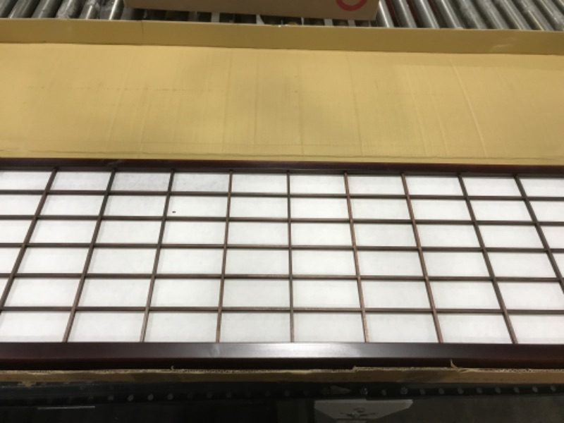 Photo 1 of 3-Panel Room Divider - Cherry