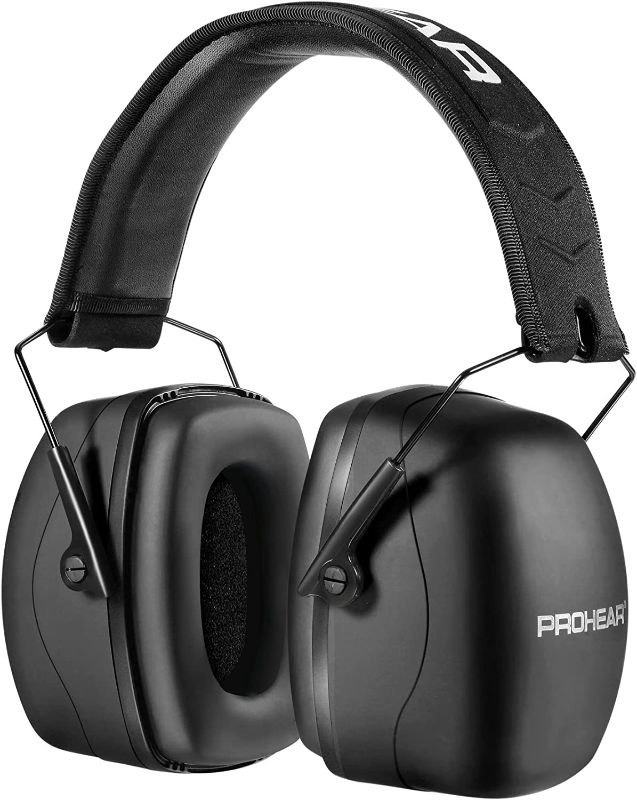 Photo 1 of PROHEAR 016(Upgrade) 30dB NRR Hearing Protection Safety Earmuffs, Passive Ear Protector for Gun Range Mowing and Shop - Black 