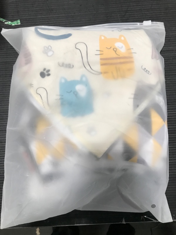 Photo 2 of 10- Pack Organic Baby Bandana Drool Bibs - 100% Organic Cotton Bibs for Drooling, Teething - Soft & Absorbent Drool Bibs for Newborn, Baby Boy & Girl - Unisex 