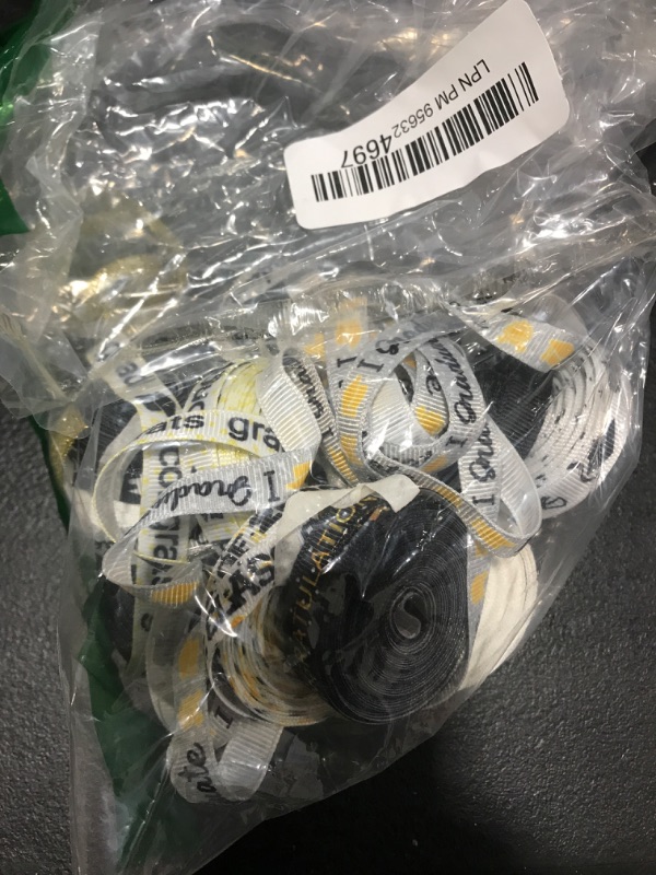 Photo 1 of 12 Rolls Graduation Grosgrain Ribbon 3/8 Inch Congrats Grad Ribbon Metallic Glitter Decorative Ribbon Class of 2022 Ribbon for Gift Wrapping Graduation Theme Decor, 60 Yards