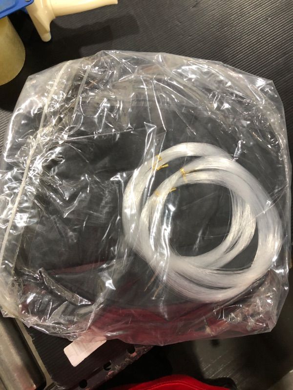Photo 1 of 100 Pieces Halloween Witch Hat Bulk, Black Witches Hat with 218 Yards Hanging Rope for Halloween Party Masquerade Cosplay Costume Accessories Holiday Carnivals Halloween Yard Decoration
