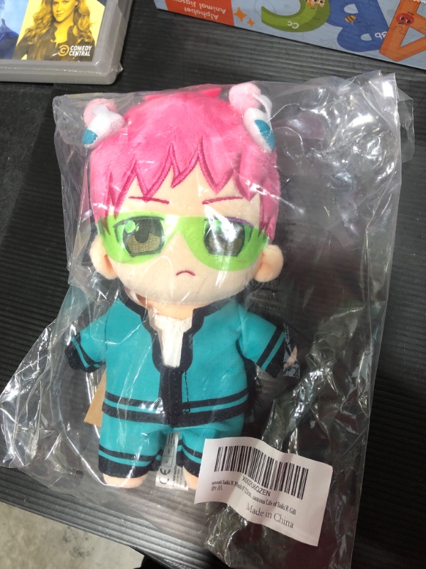 Photo 2 of 9"/23cm uoozii Saiki Plush Cute Anime Plush with Changeable Cosplay Doll Clothes
