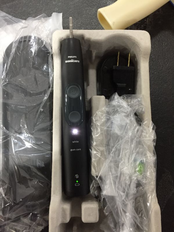 Photo 2 of Philips Sonicare ProtectiveClean 5300 Rechargeable Electric Power Toothbrush, Black, HX6423/34
