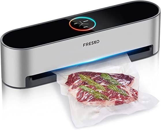 Photo 1 of FRESKO Hands-Free Full Automatic Vacuum Sealer Machine with Food Preservation Bags, LED Touch Screen (ETL Certified)
