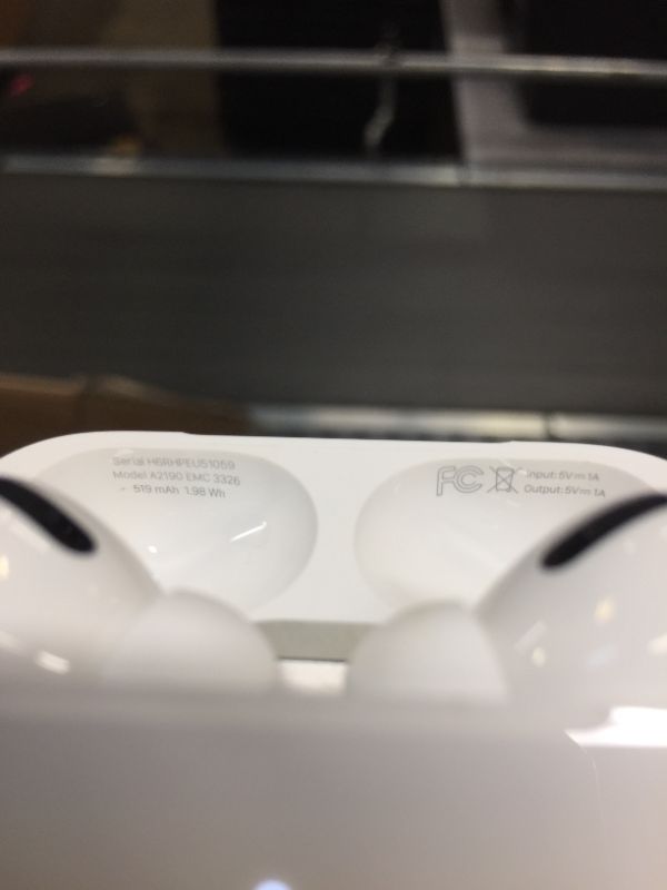 Photo 4 of Apple AirPods Pro (1st Generation) with MagSafe Charging Case