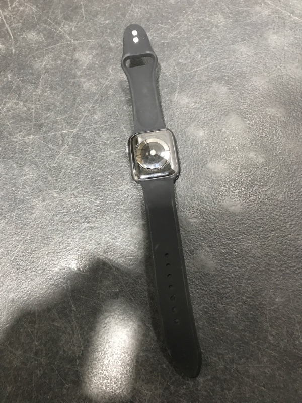 Photo 3 of NON FUNCTIONAL - PARTS ONLY - DOESNT TURN ON - Refurbished Apple Watch Nike Series 5 GPS, 44mm Space Gray Aluminum Case with Anthracite/Black Nike Sport Band
