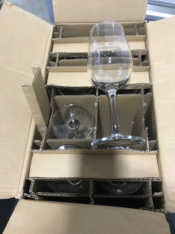 Photo 2 of [Set of 8 12  OUNCE WINE GLASSES 
