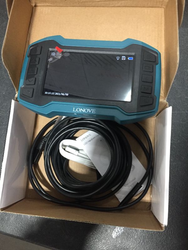 Photo 1 of LONOVE 1080P HD Digital Industrial Endoscope 8mm Borescope 06189
