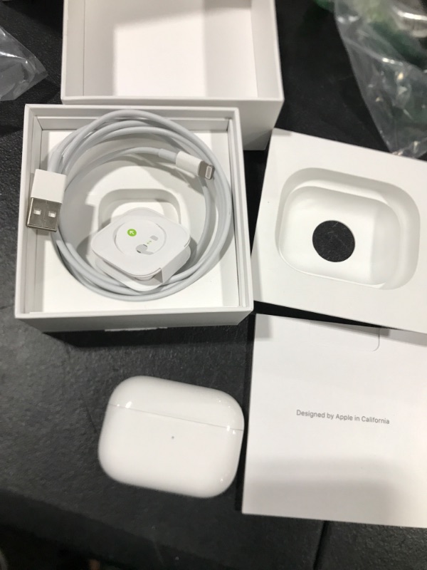 Photo 2 of Apple AirPods Pro (1st Generation) with MagSafe Charging Case** USED**