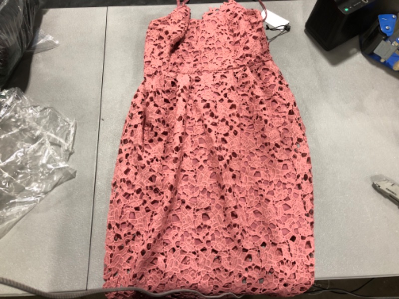 Photo 1 of ASTR Pink Lace Dress (medium)