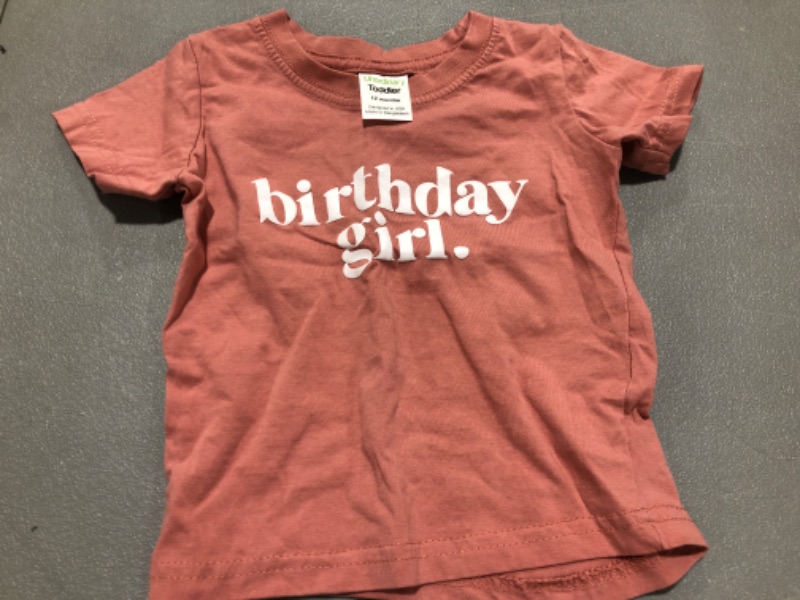 Photo 1 of Birthday Girl Toddler Shirt (12Months)