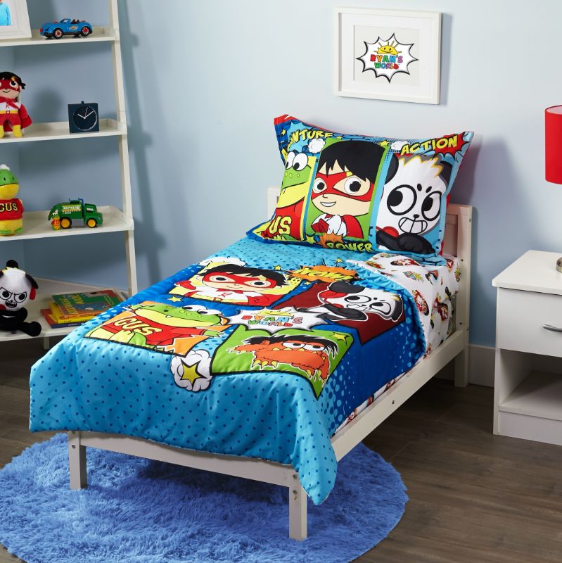 Photo 1 of Bring Your Little Ones Favorite Youtuber Ryan and His World of Toys and Fun Into Your Home in a Super Soft and Cuddly Way! This Colorful Graphic 4- See Pictures For Dimensions 
