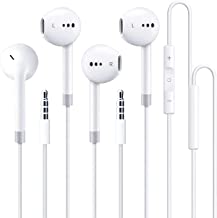 Photo 1 of 2 Pack Wired Earbuds/Headphones Wired/Earphones in-Ear Headphones with Mic, Built-in Volume Control, Compatible with iPhone 6/6S/Android/iPad Most 3.5mm Audio Devices
