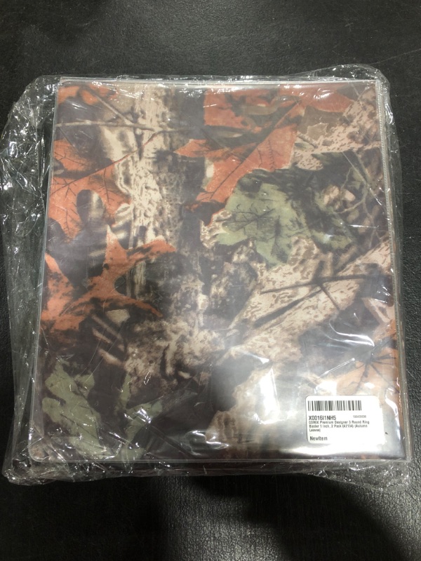 Photo 1 of COMIX Premium Designer 3 Round Ring Binder 1 Inch, 2 Pack (A2134) (Autumn Leaves)
