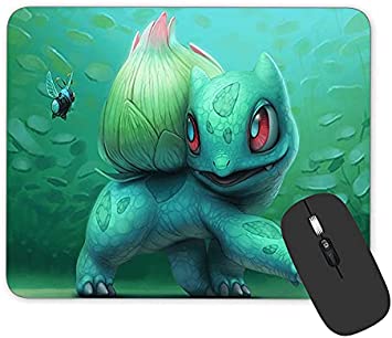 Photo 1 of Cartoon Elf Pattern Non-Skid Natural Rubber Back Rectangle Design Soft Mouse Pad Gaming Mouse Pad Mouse Mat
