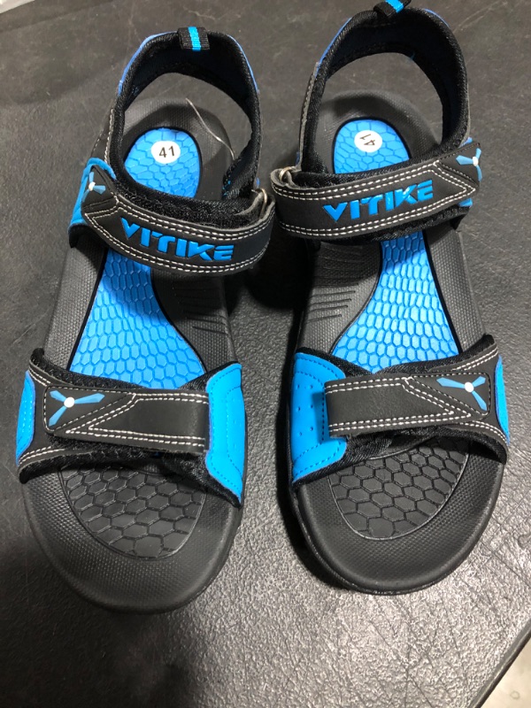 Photo 1 of  VITIKE MENS BLUE SANDALS SIZE 8.5