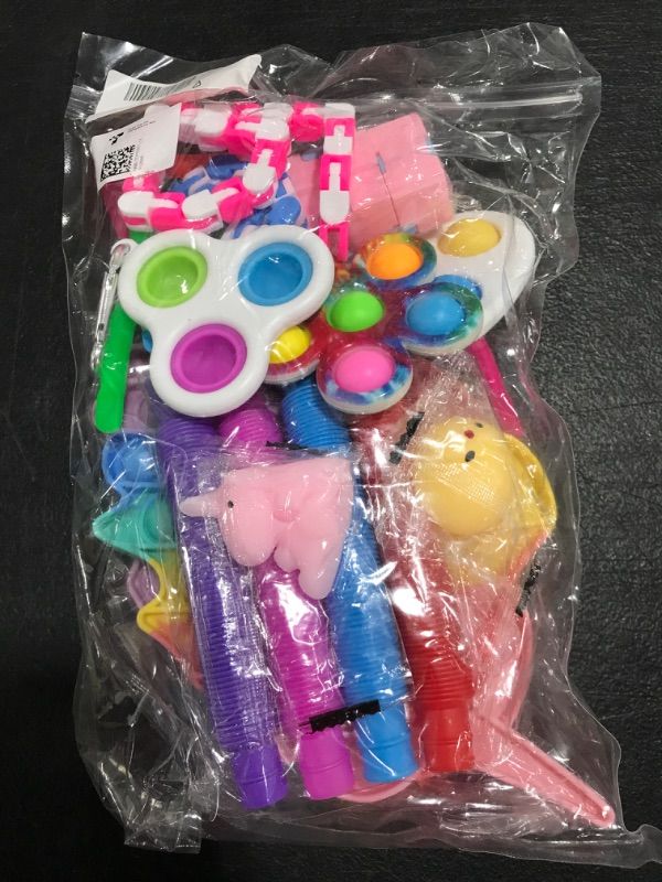 Photo 2 of ASSORTED FIDGET & SENSORY TOY MULTI-PACK. 18 PIECES. ITEMS WILL VARY. 