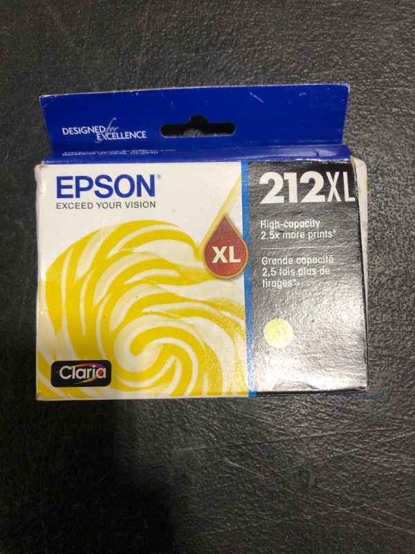 Photo 2 of EpsonT212 Yellow Ink Cartrdg, T212XL420S
