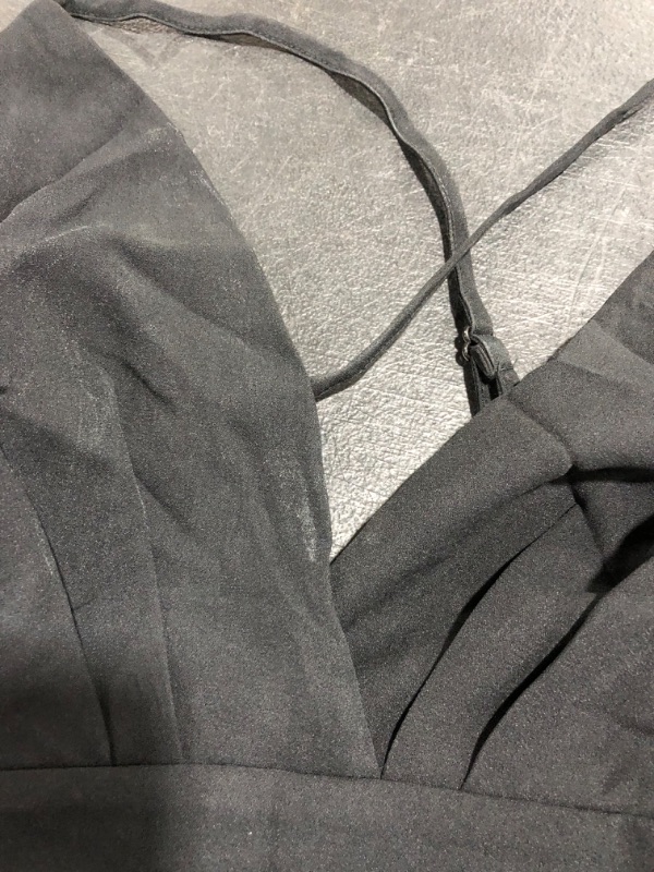 Photo 1 of BLACK LONG DRESS SIZE L
HAS 2 SPOTS ON THE FRONT SEE PHOTOS