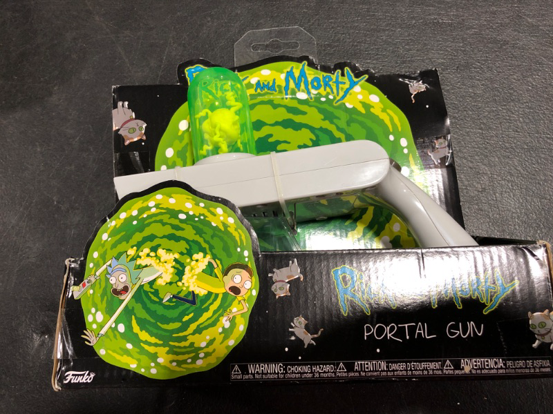 Photo 2 of Funko Toy: Rick and Morty - Portal Gun Toy Portal Gun