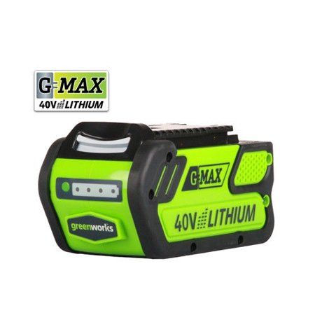 Photo 1 of "GreenWorks 29472 40-Volt 4.0Ah G-Max Quick-Charge Lithium-Ion Battery Pack"
