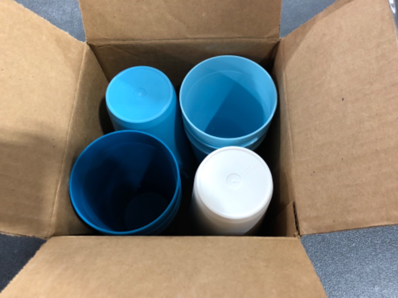 Photo 1 of 12 Pack Assorted Plastic Cups