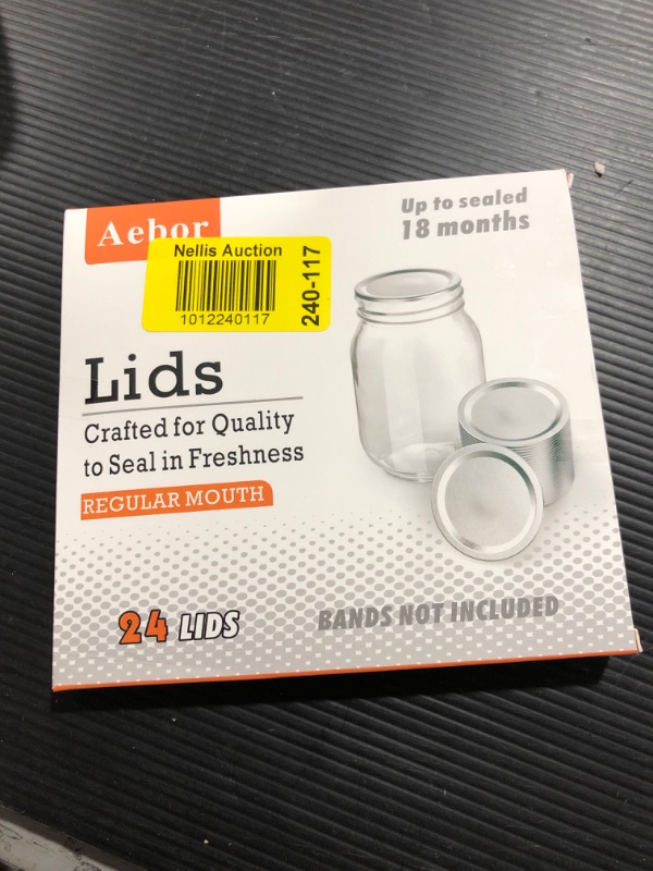 Photo 1 of Regular Mouth Canning Lids for Ball, Kerr Jars - 24-Count Split-Type with Leak proof & Airtight Seal Features, Metal Mason Jar Lids for Canning - Food Grade Material, Silver/70 MM https://a.co/d/hCHg7FH