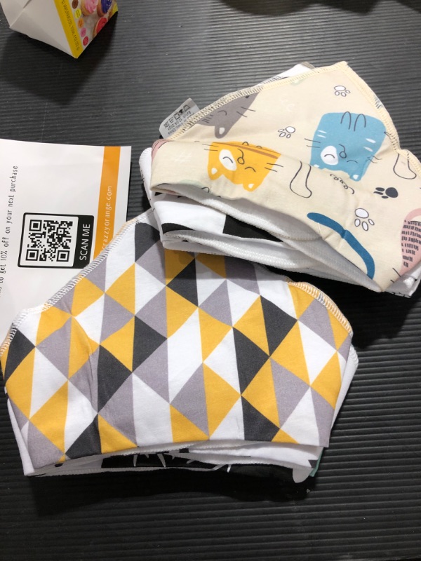 Photo 1 of Baby Bandana Bibs - 10 pack