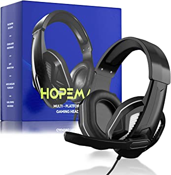 Photo 1 of Computer Headphone, Wired Headphone, Over-Ear Headphone with Microphone, Volume Adjustment with Cable, Suitable for Daily, Study, and Business