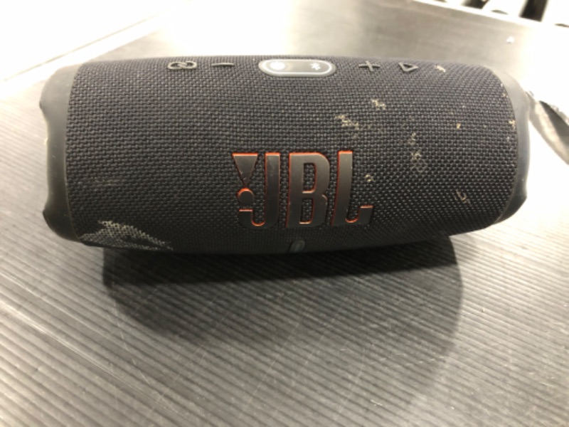 Photo 2 of JBL Charge 5 - Portable Bluetooth Speaker with IP67 Waterproof and USB Charge Out - Black