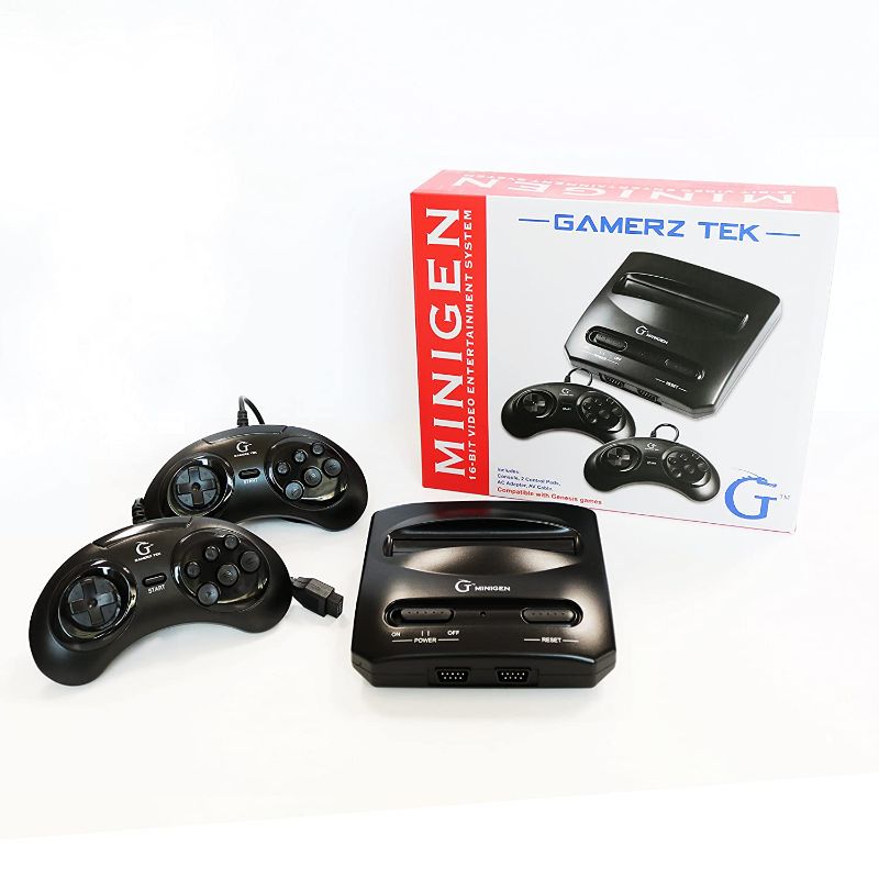 Photo 1 of Minigen Video Entertainment System(NO GAMES INCLUDED) Compatible with Sega Genesis & Mega Drive Games Games
