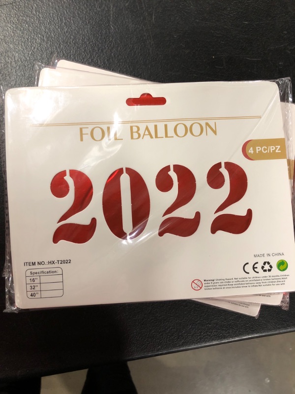 Photo 1 of 2022 banner balloon sign, total pack of 6